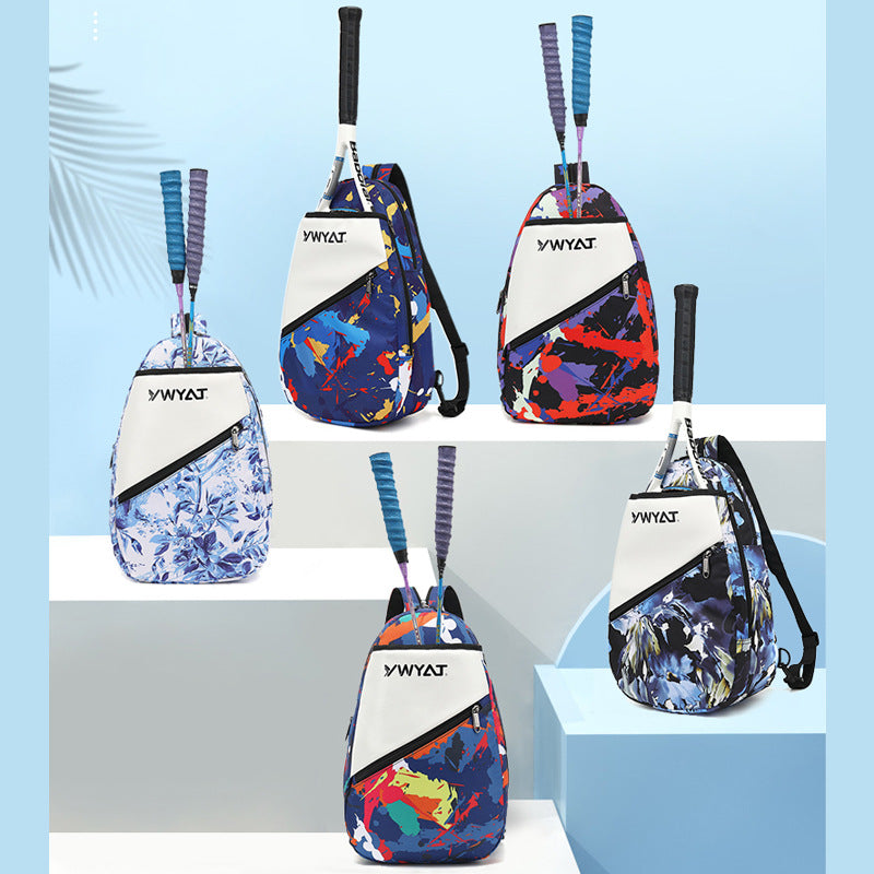 Mochila de Bádminton para Niños – Bolsa Unisex con Compartimento para dos Raquetas